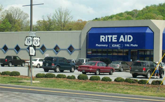 Rite Aid pharmacy in Blairsville Georgia