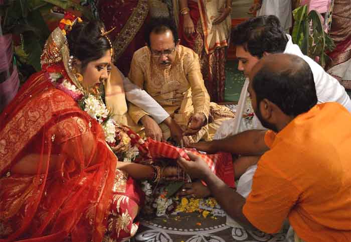 traditional Hindu wedding ceremony