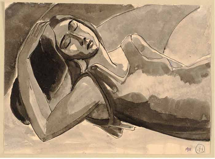 Reclined Woman  by 