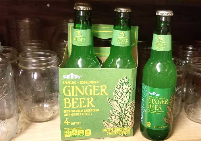 4 pack of ginger beer